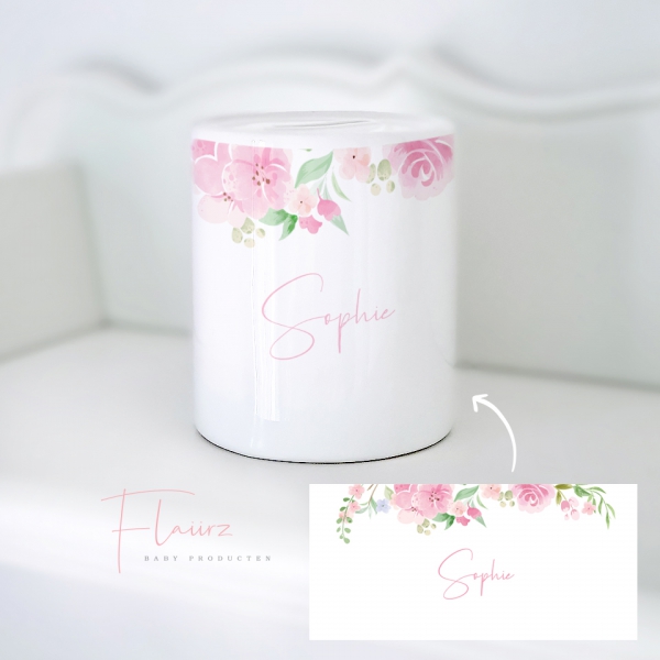 FLAIIRZ Bloemen spaarpot