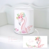 FLAIIRZ Flamingo met bloemen spaarpot