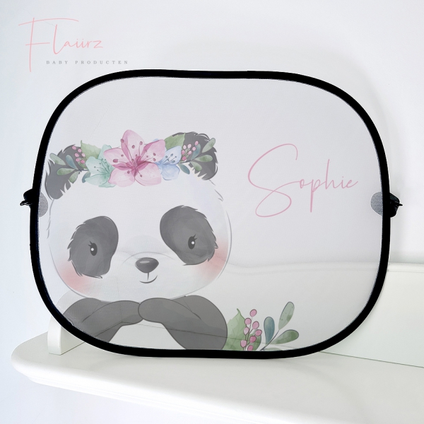 FLAIIRZ Panda met hoofdband zonnescherm