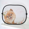 FLAIIRZ Pomeranian dwergkees met bloemen zonnescherm