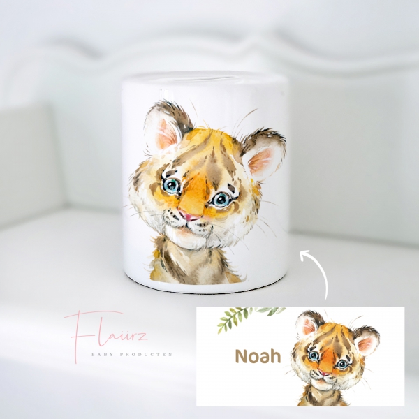 FLAIIRZ Tijger spaarpot